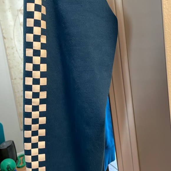 Vans Off the wall kangaroo Blue Hoodie Large - Picture 3 of 8